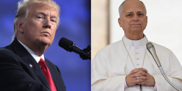 Trump arremete contra el papa León XIV y cuestiona su postura al calificarlo como “débil con el crimen”