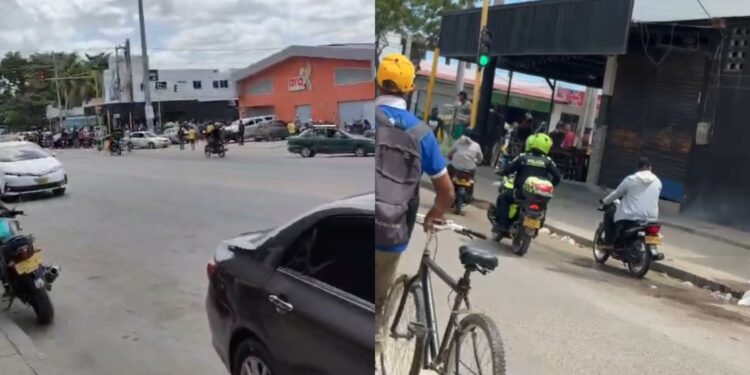 Ataques armados contra comercios en Riohacha generan temor en medio de presunto paro armado