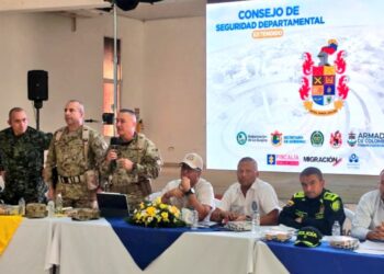 Consejo de seguridad departamental en Uribia define acciones para reforzar el orden público en La Guajira