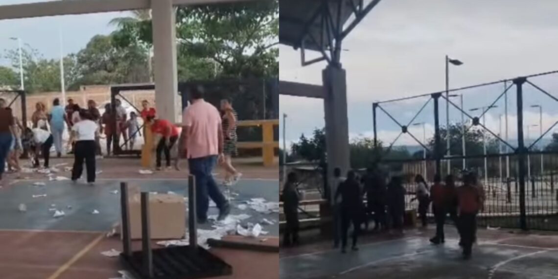 Elecciones comunales en Barrancas dejan denuncias por violencia y destrucción de material electoral