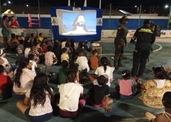“Tarde de Cine” en Riohacha promueve la prevención de la violencia intrafamiliar