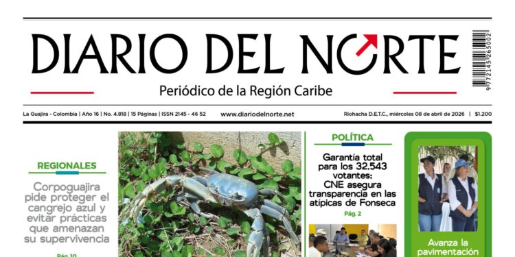 Esta es nuestra edición de hoy miercoles 8 de abril de 2026