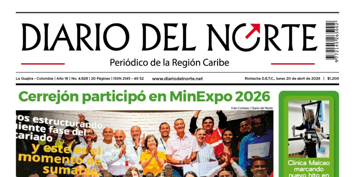 Esta es nuestra edición de hoy lunes 20 de abril de 2026