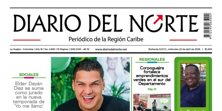 Esta es nuestra edición de hoy miércoles 22 de abril de 2026