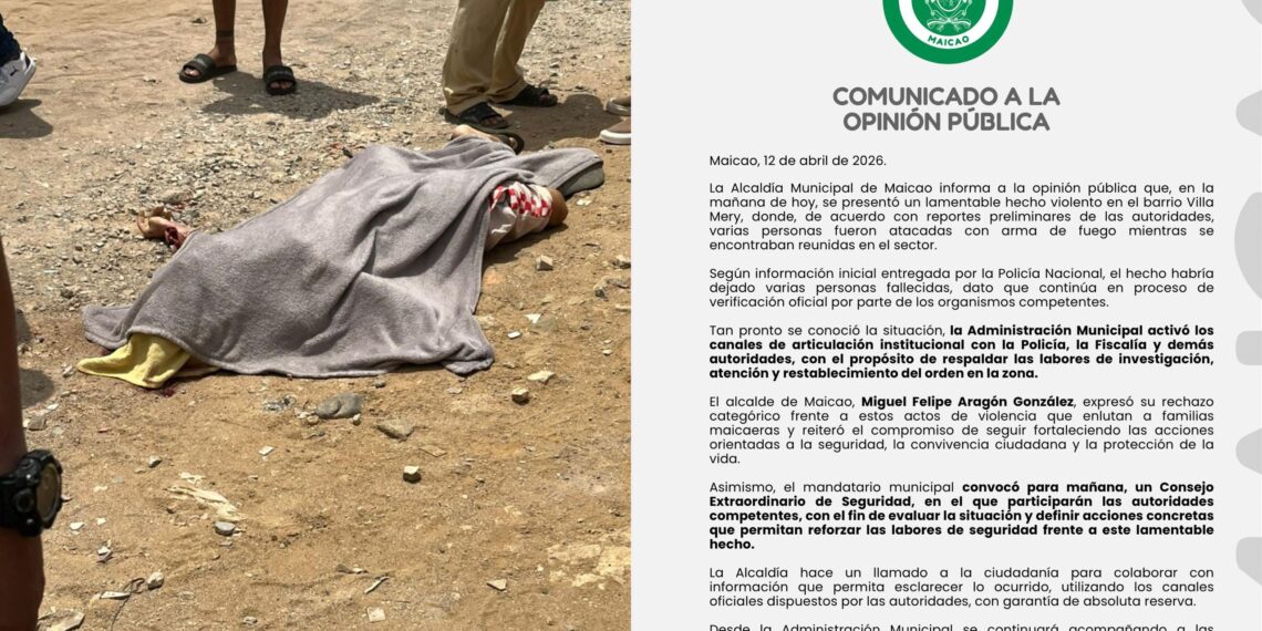 Alcalde de Maicao rechaza masacre en Villa Mery y convoca consejo de seguridad