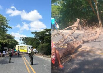 Comunidad wayuu bloquea la vía Riohacha–Maicao