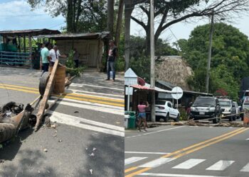 Persisten bloqueos por fallas eléctricas en Mingueo