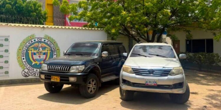Recuperan en Uribia las camionetas hurtadas a turistas en la Alta Guajira