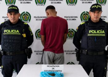 Capturan a hombre en San Juan del Cesar por porte de estupefacientes: incautan 45 gramos de marihuana