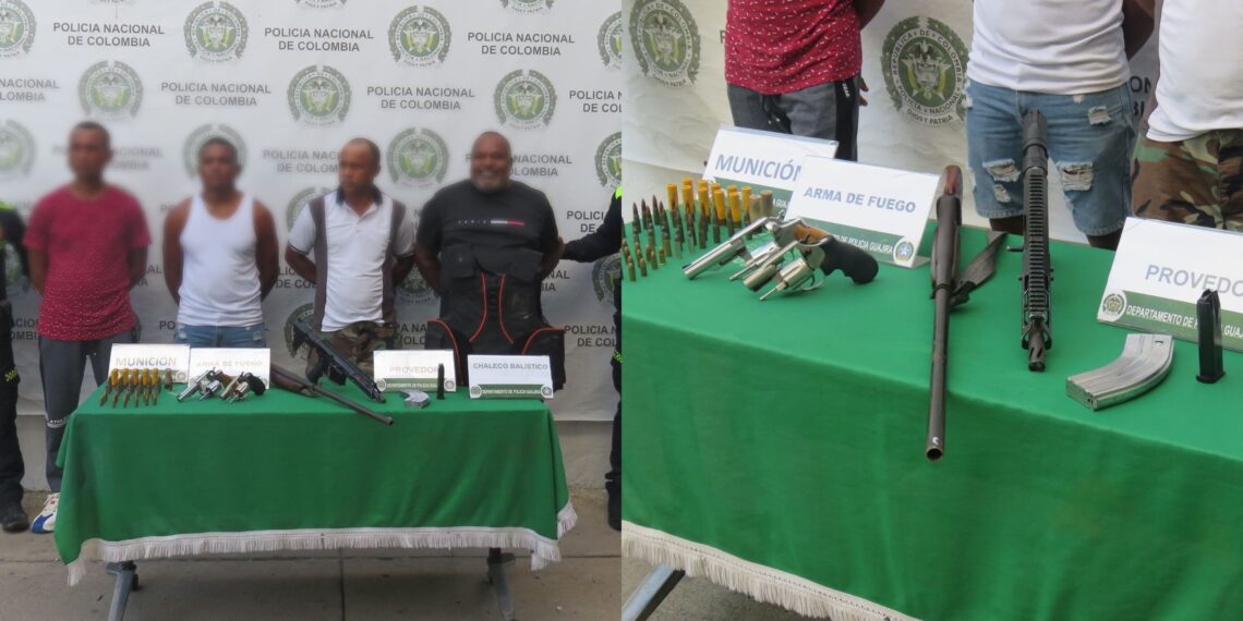 Capturan a cuatro presuntos integrantes de “Los JJ” en zona rural de Dibulla