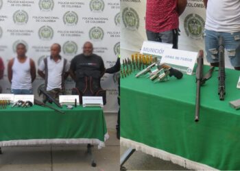 Capturan a cuatro presuntos integrantes de “Los JJ” en zona rural de Dibulla