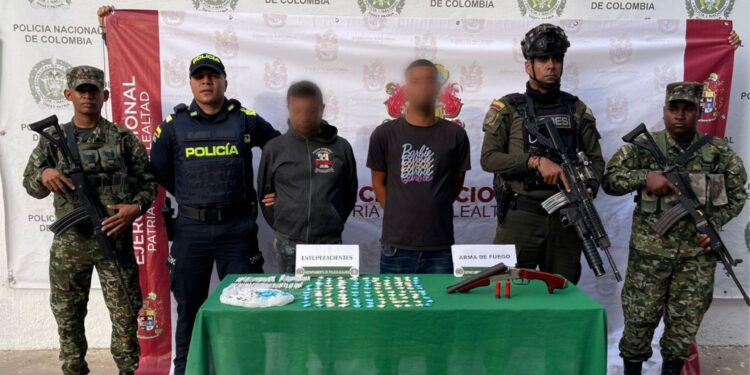 Desmantelan puntos de microtráfico en Riohacha y capturan a dos presuntos responsables