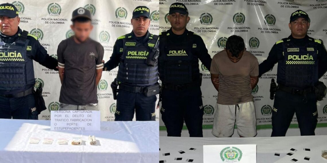 Capturan a dos hombres por tráfico de estupefacientes en Maicao