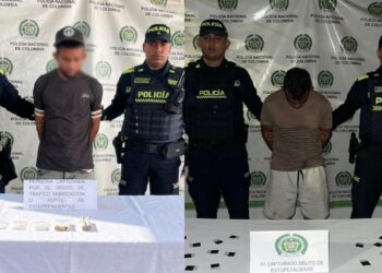 Capturan a dos hombres por tráfico de estupefacientes en Maicao