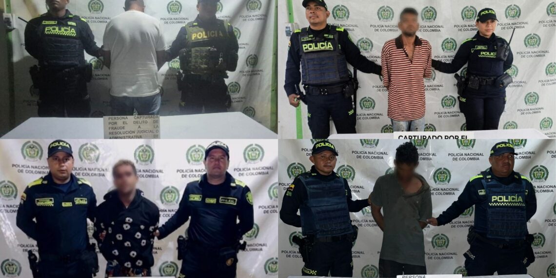 Capturan a seis personas por diferentes delitos mediante operativos de seguridad en Maicao