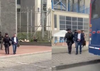 Circula video del traslado de alias “Marquitos Figueroa” a cárcel de máxima seguridad en Santander