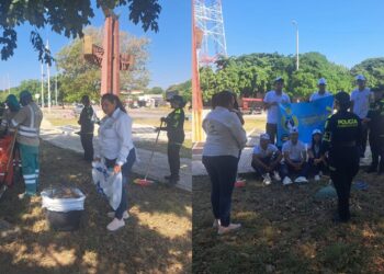 Jornada de limpieza y embellecimiento fortalece entorno turístico en San Juan del Cesar