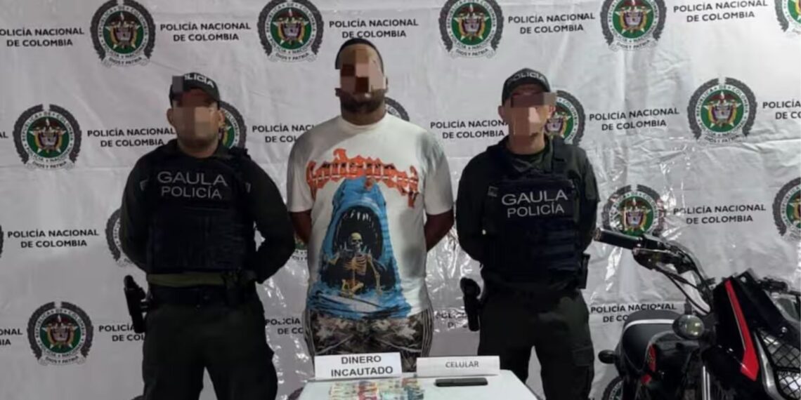 Capturan a alias “El Barbas”, presunto extorsionista de “Los Pachencas”, en Santa Marta