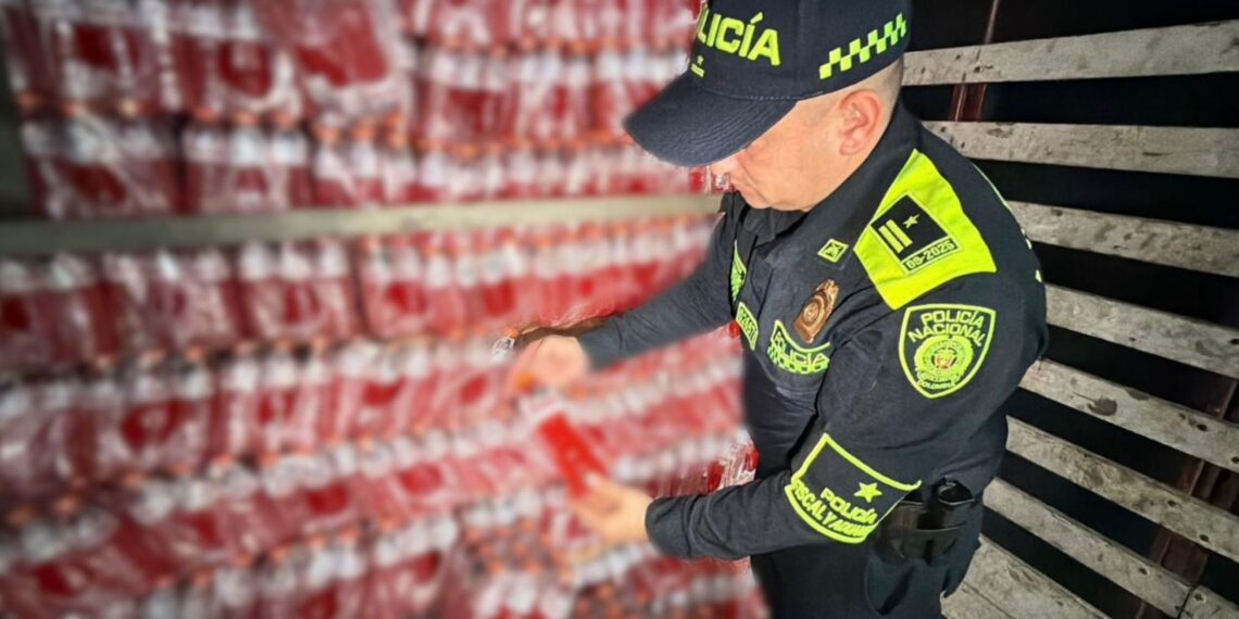 Incautan más de 61.000 bebidas hidratantes de contrabando en vías de La Guajira