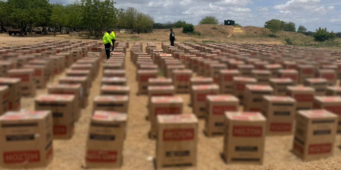 Incautan 302.500 cajetillas de cigarrillo de contrabando en bodega del barrio San Francisco de Maicao