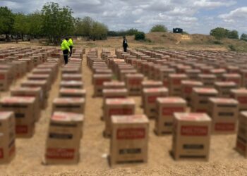 Incautan 302.500 cajetillas de cigarrillo de contrabando en bodega del barrio San Francisco de Maicao