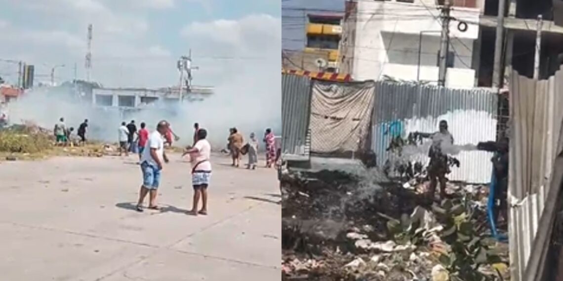 Habitantes de calle habrían provocado incendio en el Polideportivo del mercado viejo en Riohacha; comerciantes lograron controlar las llamas