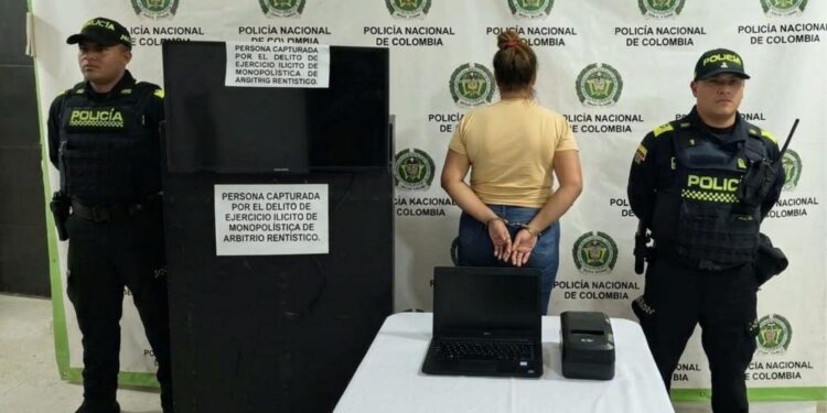 Capturan a mujer por presunta operación ilegal de juegos de azar en Maicao