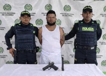 Policía Nacional captura en Maicao a hombre por porte ilegal de arma de fuego