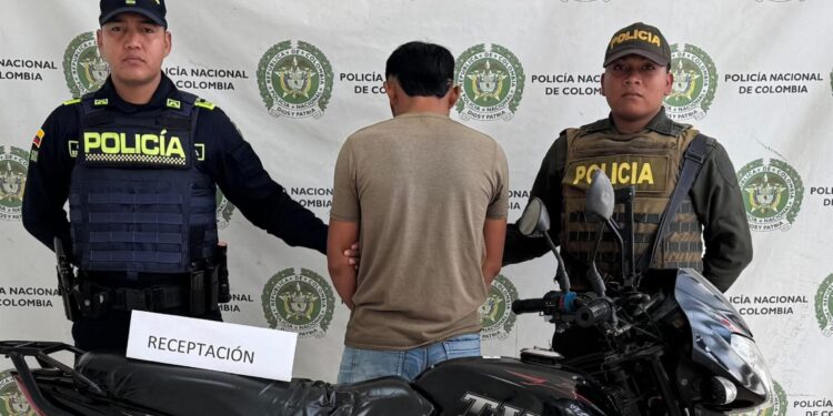 Capturado en Manaure por el delito de receptación: recuperan motocicleta reportada como hurtada
