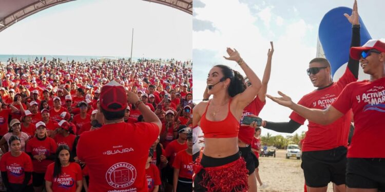 Gobernación de La Guajira inicia agenda de Semana Santa con jornada recreativa en playas de Riohacha