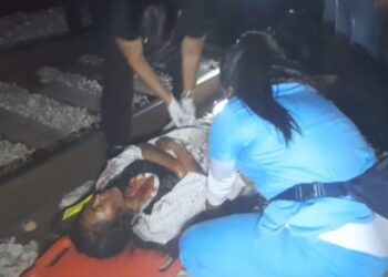 Mujer Wayuu resultó gravemente herida al intentar cruzar la línea férrea en Uribia