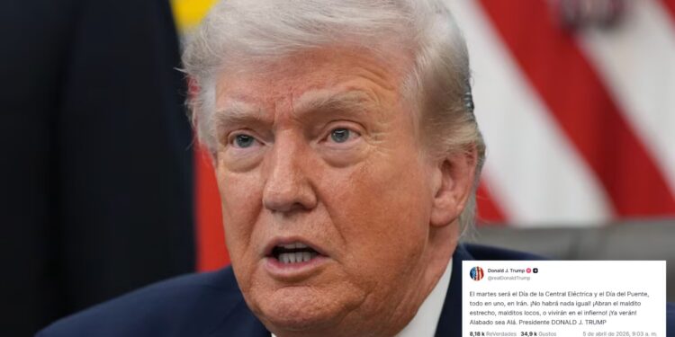 Donald Trump lanza ultimátum a Irán y amenaza con ataques si no reabre el estrecho de Ormuz