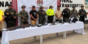Capturan a tres presuntos integrantes de “Los del 47” durante operativo en zona rural de Manaure