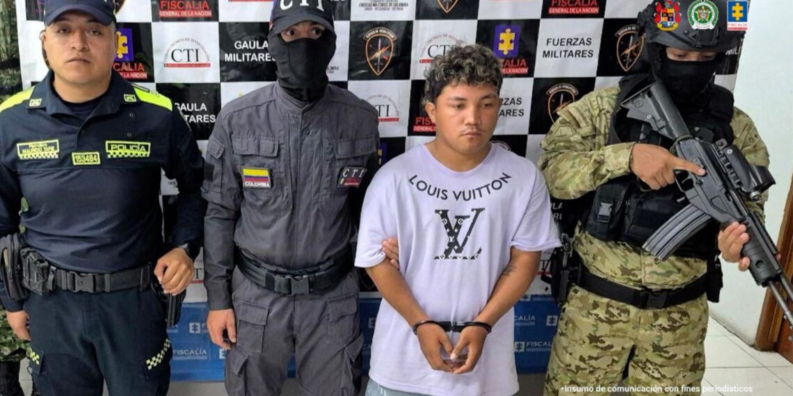 Envían a prisión a presunto extorsionista de comerciantes en Albania; estaría vinculado al ELN