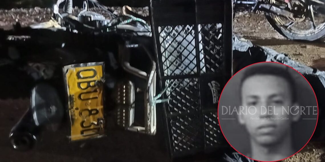 Identifican a adolescente fallecido tras choque de motocicletas en zona rural de Riohacha