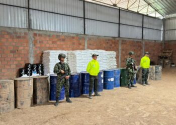 Autoridades hallan depósito ilegal  presuntamente vinculado al ELN en el Cesar