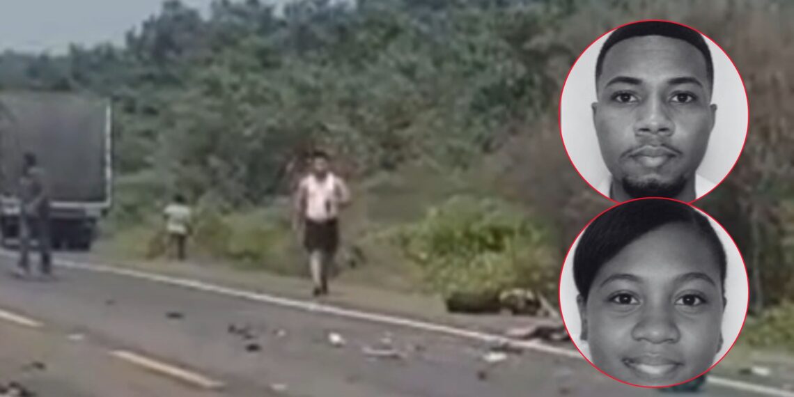 Identifican a pareja que murió en accidente de tránsito en la vía Santa Marta-Barranquilla