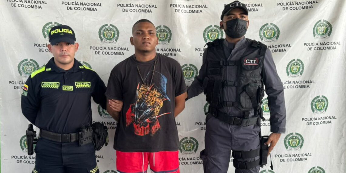 Capturan a presunto responsable de homicidio ocurrido en el barrio Los Cerezos de Riohacha