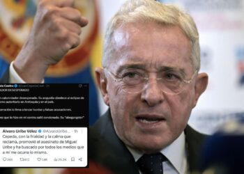 “Cepeda promovió el asesinato de Miguel Uribe y ha buscado por todos los medios que me ocurra lo mismo”: Álvaro Uribe