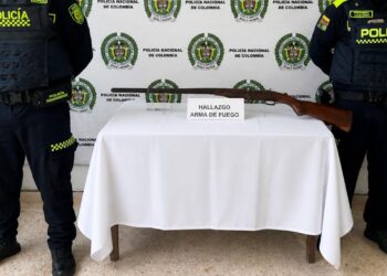 Hallan escopeta artesanal abandonada tras persecución policial en El Molino