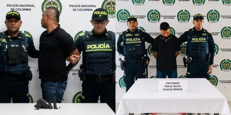 Capturados durante operativos policiales en La Guajira por porte ilegal de armas y fuga de presos