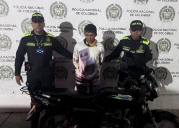 Capturan a un hombre por receptación y recuperan motocicleta reportada como hurtada en Riohacha