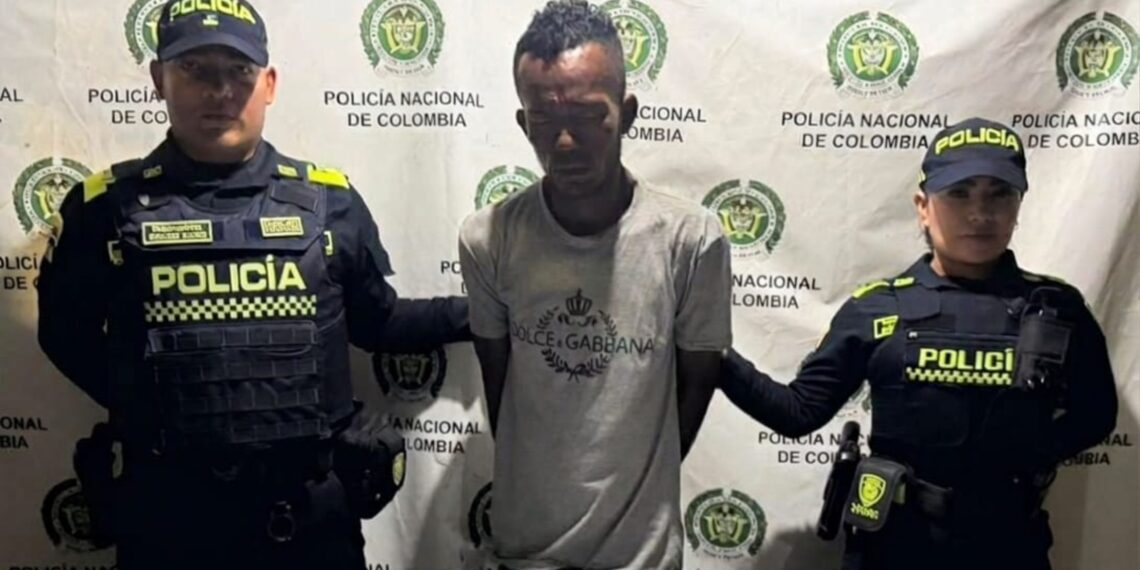 Capturan en flagrancia a hombre señalado de hurtar en una vivienda del barrio San Martín de Maicao
