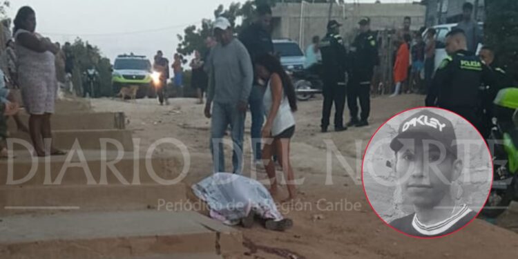Atentado sicarial deja un hombre muerto en la comuna 10 de Riohacha