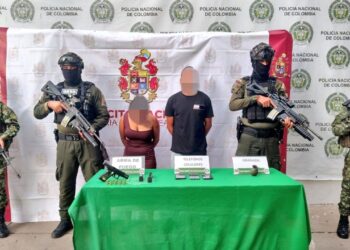 Caen dos presuntos integrantes de las ACSN señalados de homicidio y tráfico de armas en Riohacha