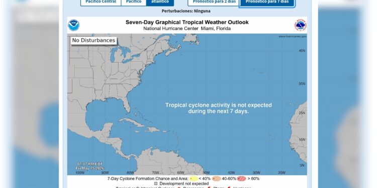 Meteoguajira inicia emisión de boletines de vigilancia ciclónica para el Caribe
