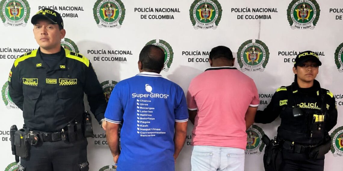 Capturan a dos hombres por presunta agresión a un uniformado en San Juan del Cesar