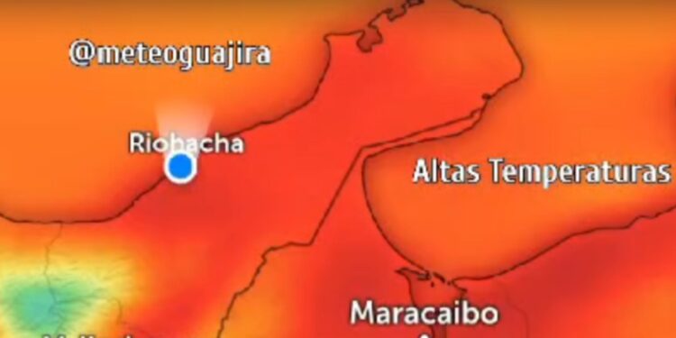 Meteoguajira advierte persistencia del calor extremo y escasas lluvias en el departamento