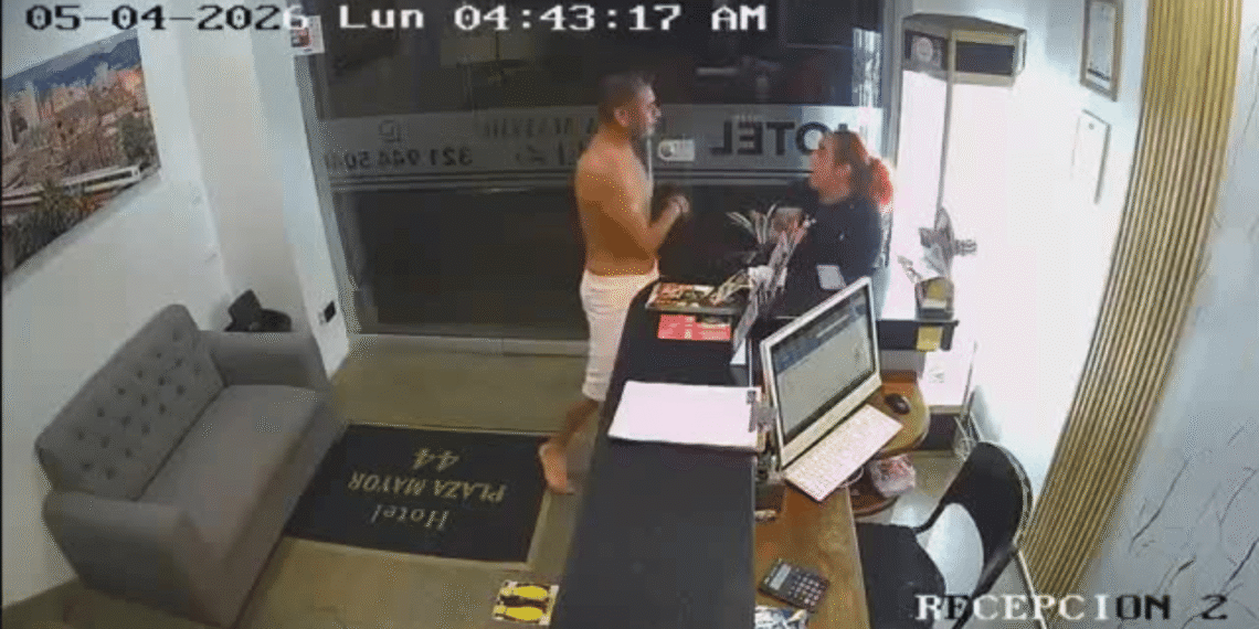 Capturan a hombre por agredir a empleada de hotel en Medellín