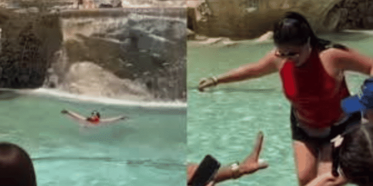 Turista ingresó a la Fontana di Trevi y desató polémica en Roma